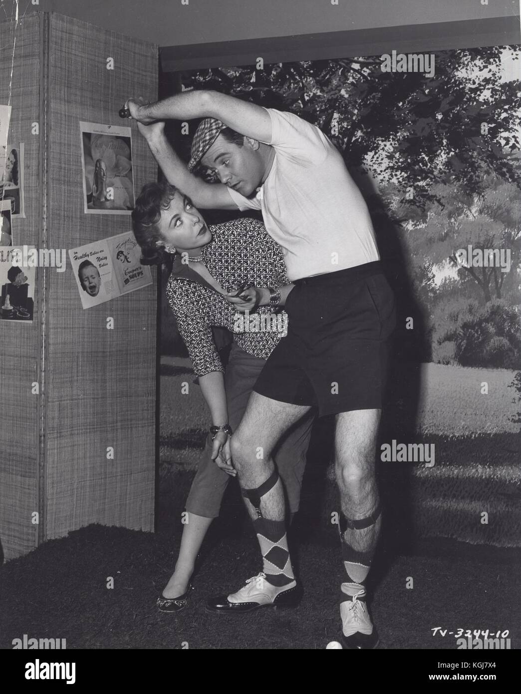 1952-1957 - Jack Lemmon con ida lupino en masculino para contraer matrimonio. (Crédito de la imagen: © Screen Gems/entertainment pictures/zuma wire) Foto de stock