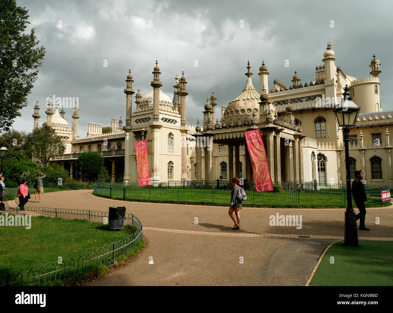 Royal Pavilion, Brighton, Inglaterra Foto de stock