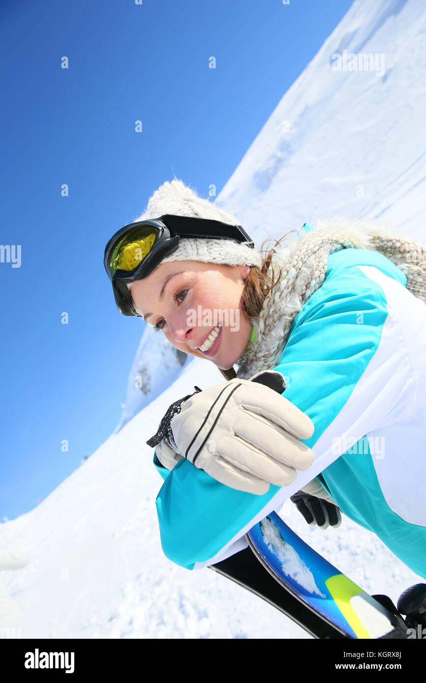 Traje de nieve para mujer Traje de esquí blanco para mujer Traje de esquí  negro para
