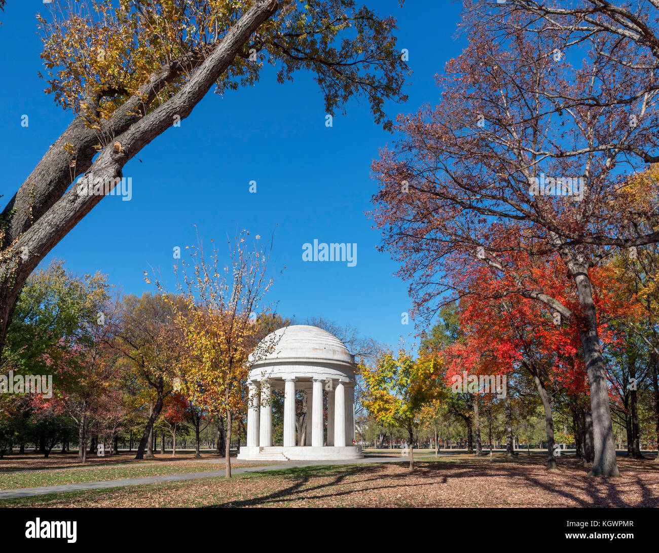 El Distrito de Columbia War Memorial, Washington DC, EE.UU. Foto de stock