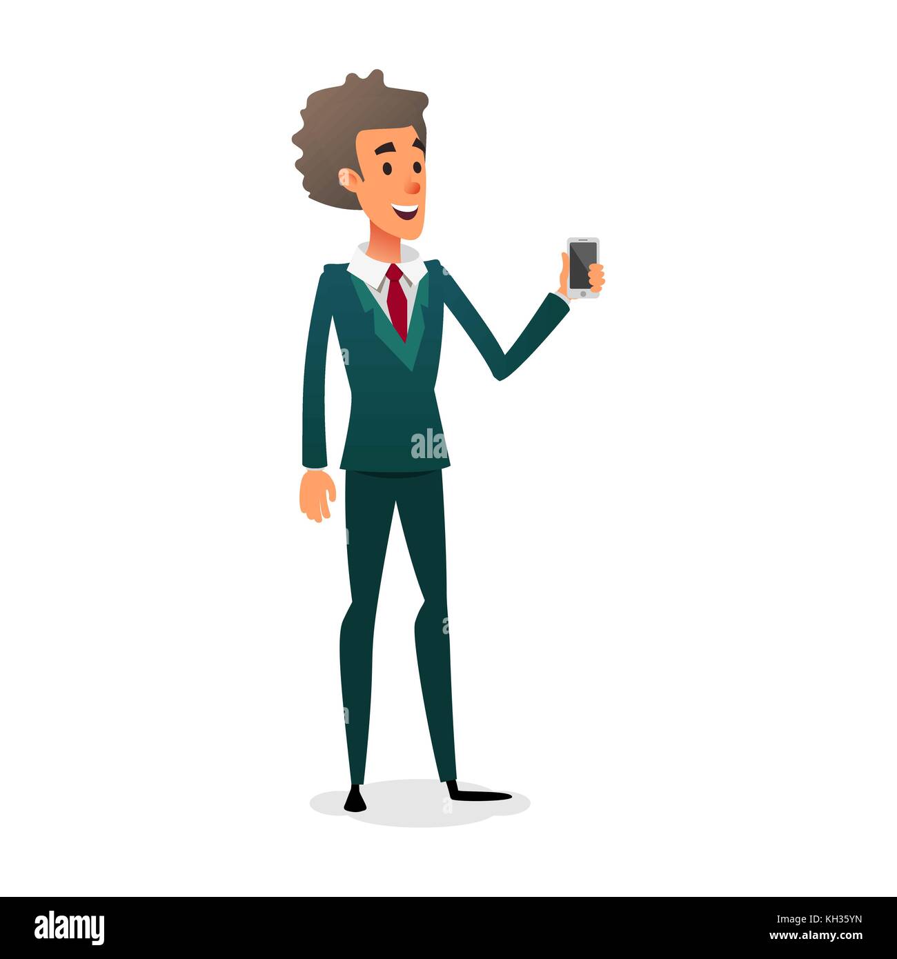 Vendedores con teléfono. El asesor de ventas muestra un gadget. Carácter vectorial de dibujos animados. Un trabajador joven está vendiendo un smartphone Imagen Vector de stock - Alamy Vendedores con teléfono. El asesor de ventas muestra un gadget. Carácter vectorial de dibujos animados. Un trabajador joven está vendiendo un smartphone Imagen Vector de stock - Alamy
