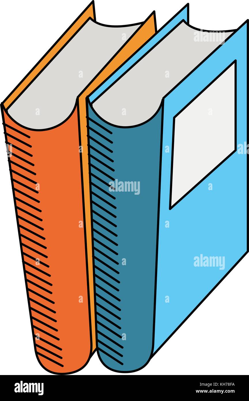 Libros y educación Ilustración del Vector
