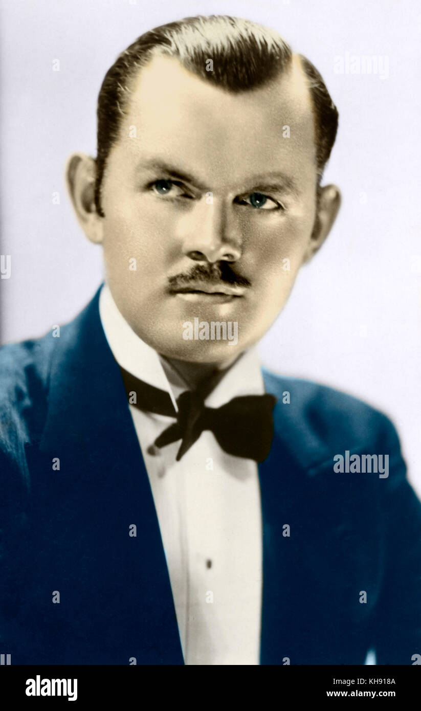 Lawrence TIBBETT barítono estadounidense (1896-1960) Foto de stock