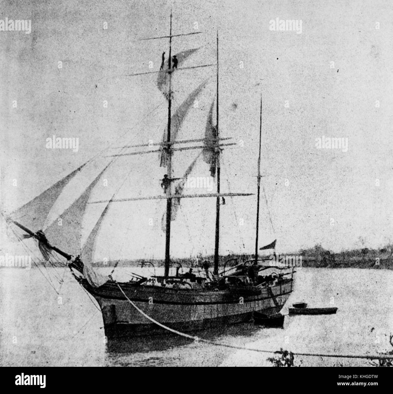 1 76219 Lochiel (barco) Foto de stock
