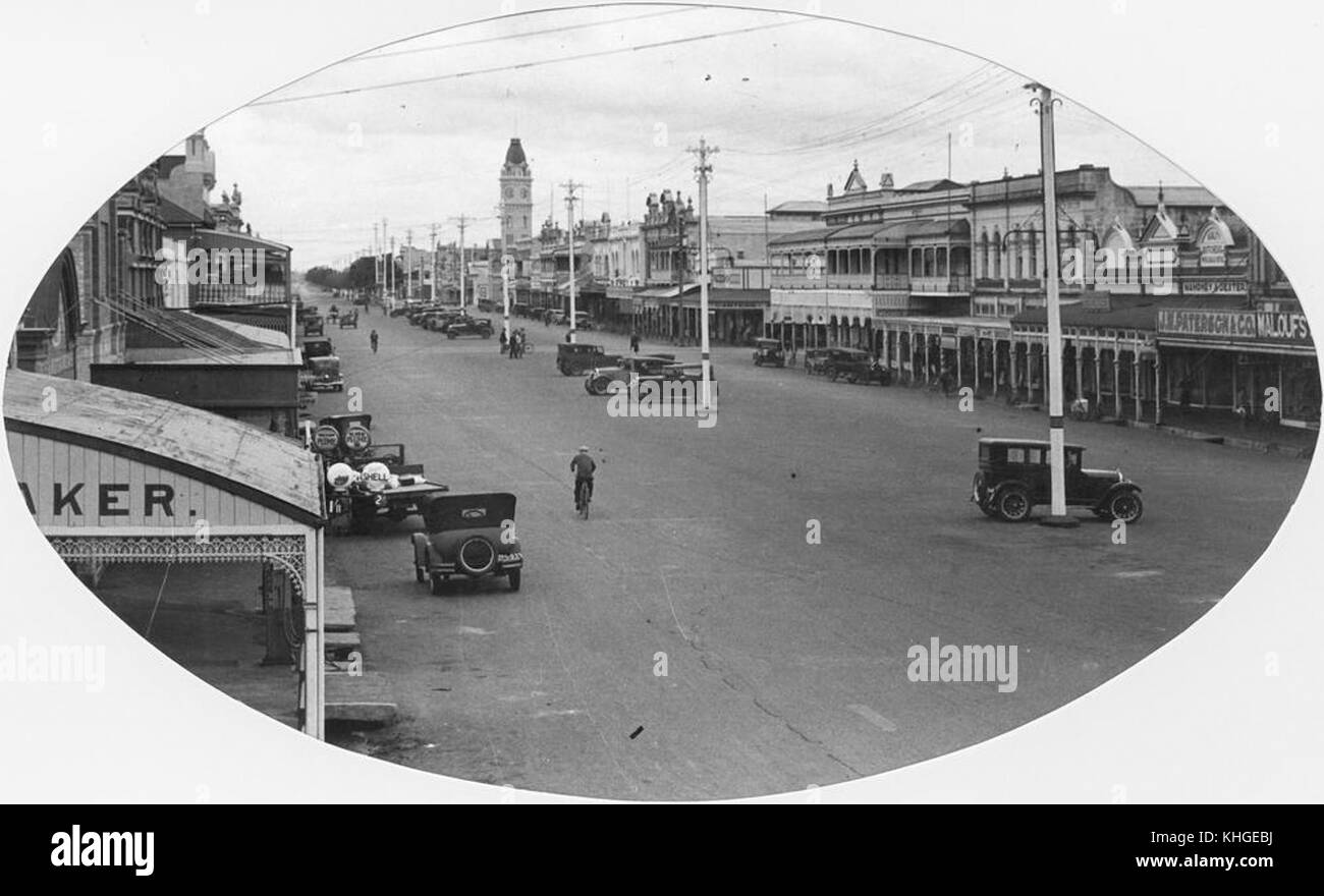 2 395757 Bourbong Street, Bundaberg, 1936 Foto de stock
