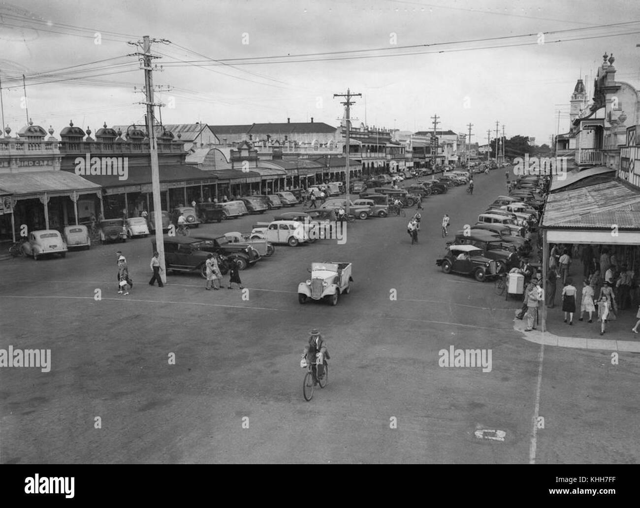 2 395749 Bourbong Street, Bundaberg, 1948 Foto de stock