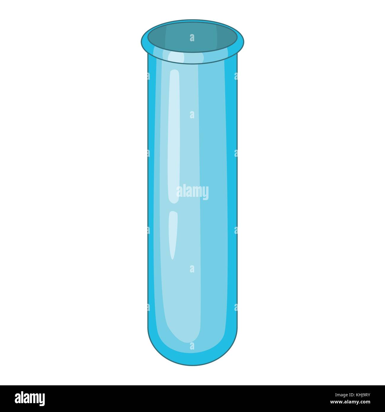 Vaso vacío, el icono de estilo de dibujos animados Imagen Vector de stock -  Alamy