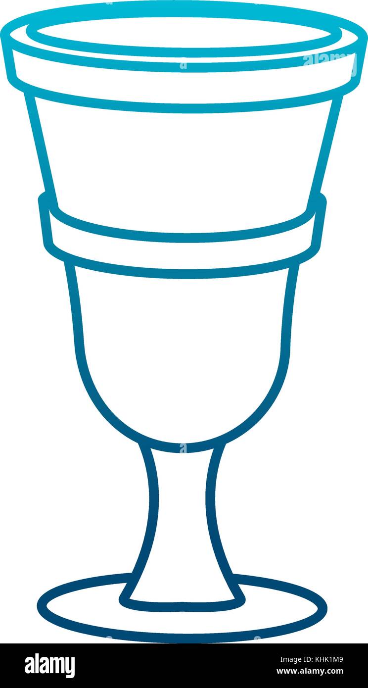 Cáliz aislados de dibujos animados Imagen Vector de stock Alamy