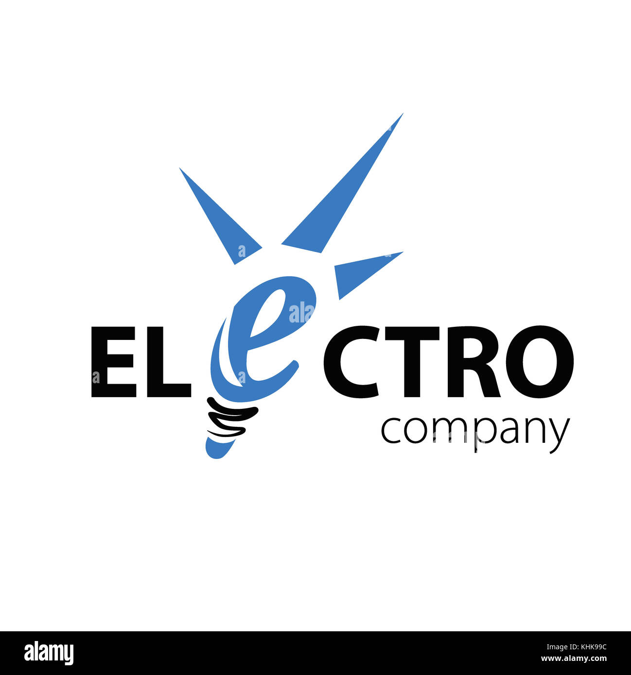 Logotipo eléctrica plantilla. ilustración vectorial EPS.10. Electric