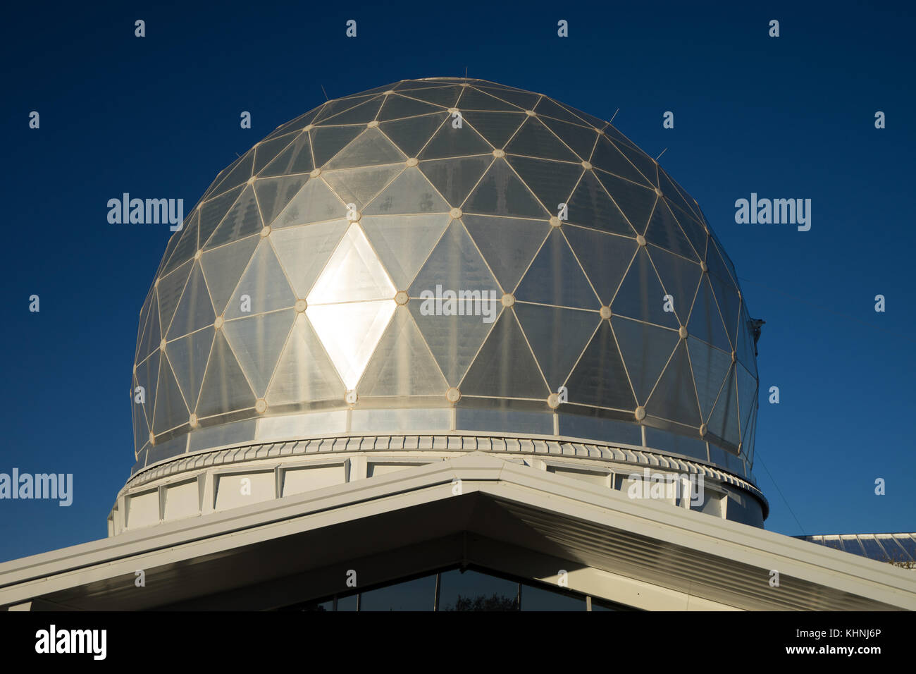 El observatorio mcdonald en Texas Fort Davis Foto de stock