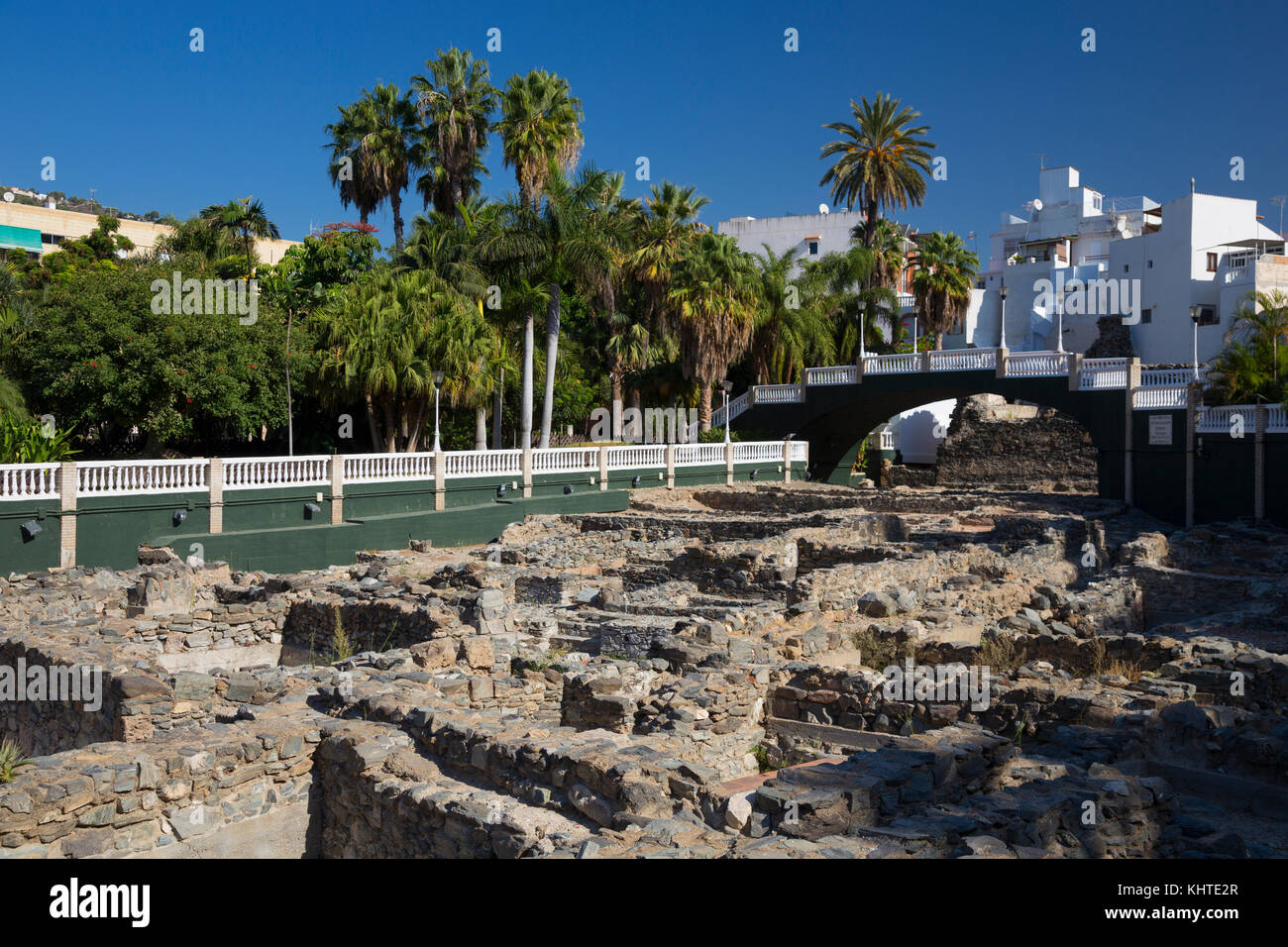 El Majuelo factoría de salazón de pescado, Almunecar, España Foto de stock