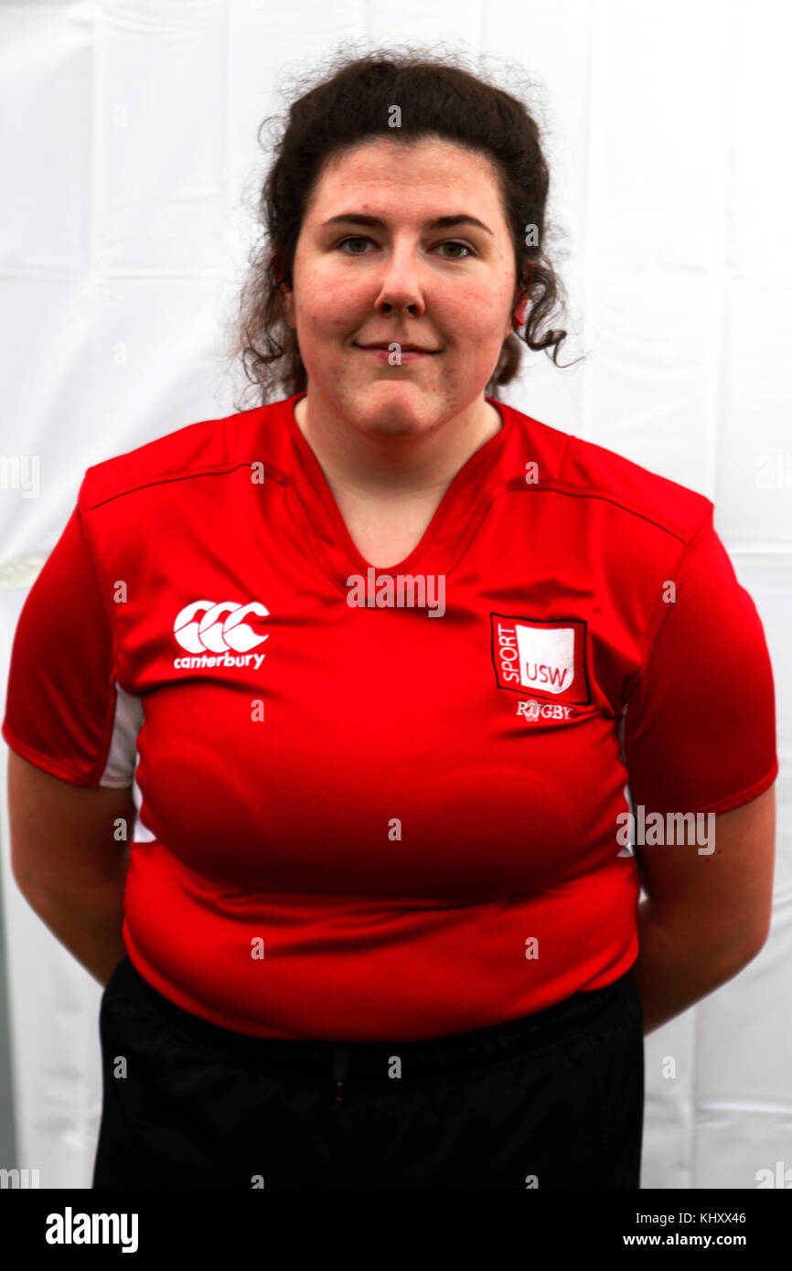 15/11/17 usw Sports Park. antes y después de headshots de RSU womans rugby en su casa de juego contra uwe. Foto de stock