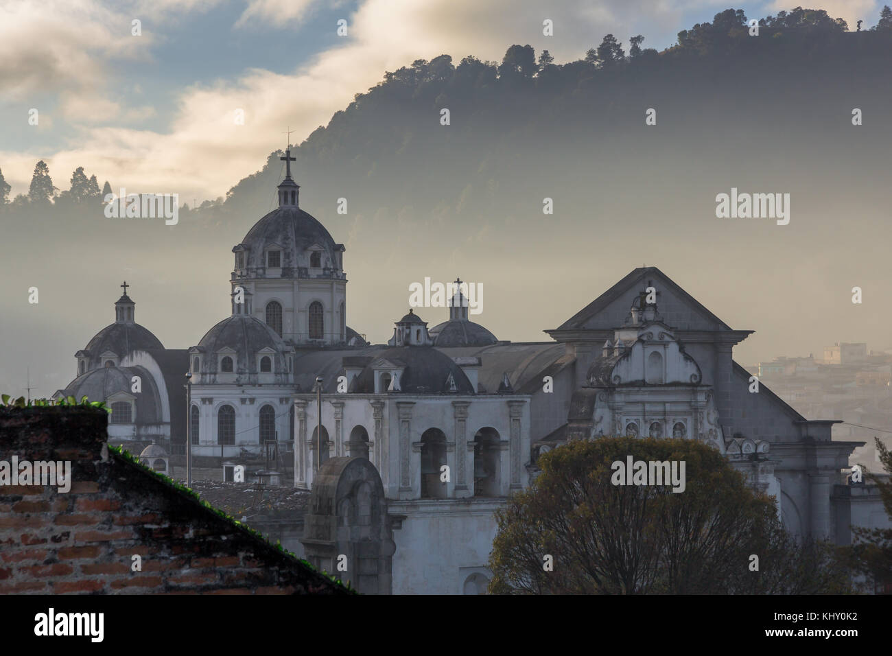 Catedral | Quetzaltenango | Guatemala Foto de stock