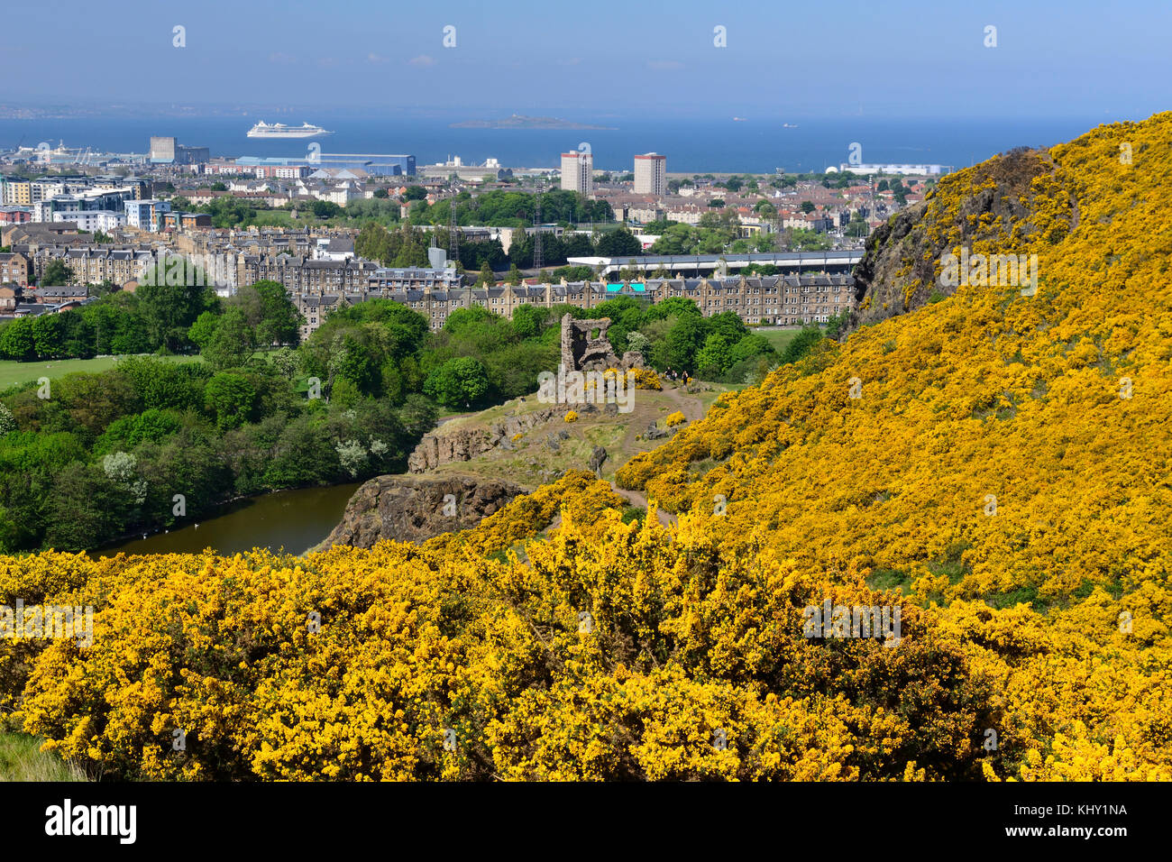 Las ruinas de la capilla de holyrood fotografías e imágenes de alta