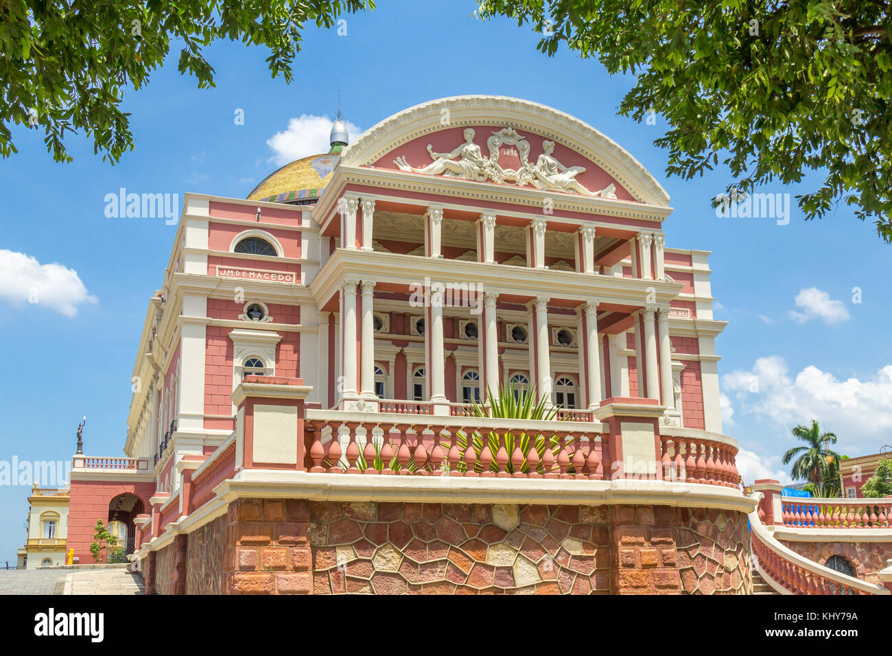 Teatro Amazonas Manaus | | Brasil Foto de stock