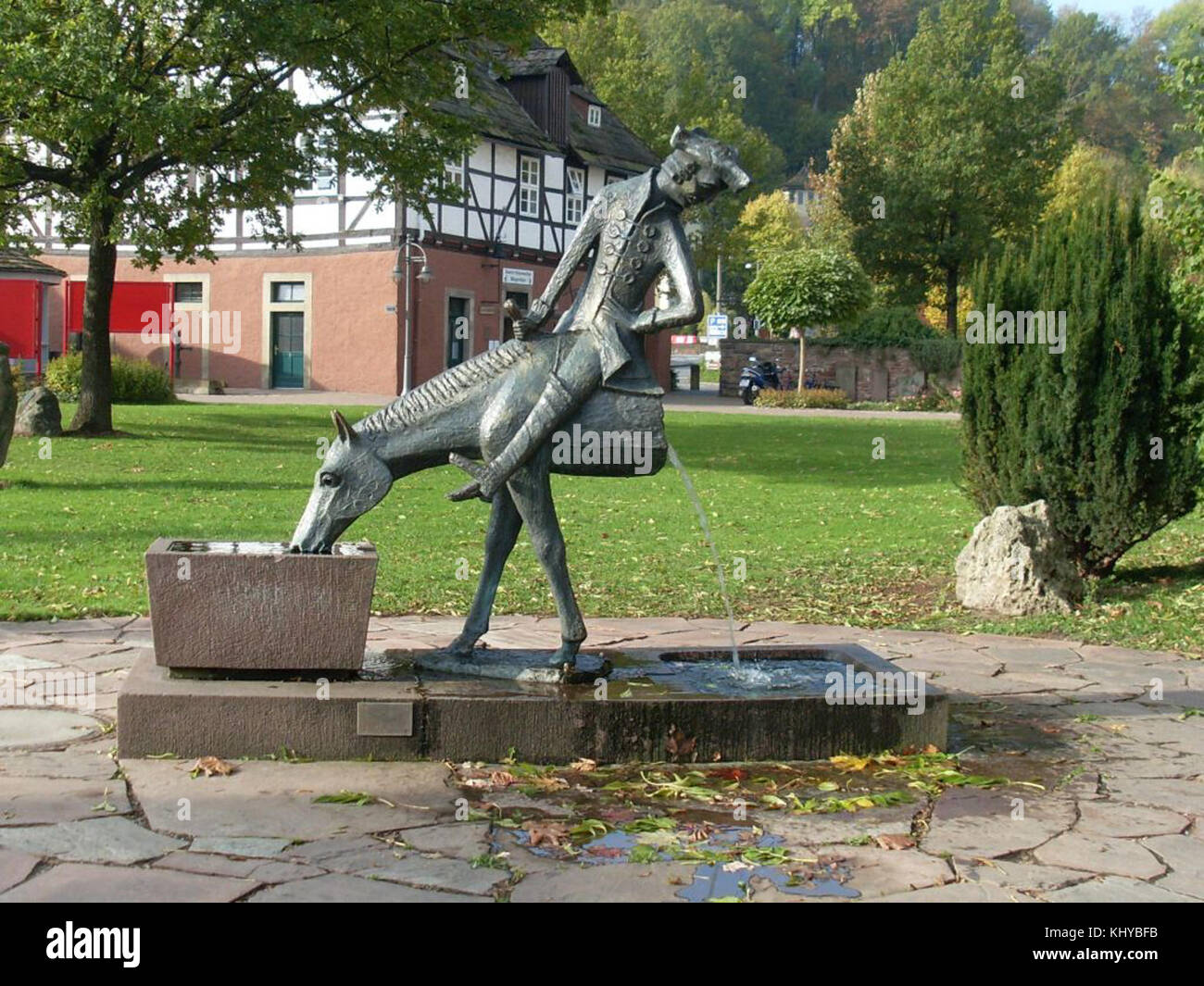 2 Muenchhausen Foto de stock