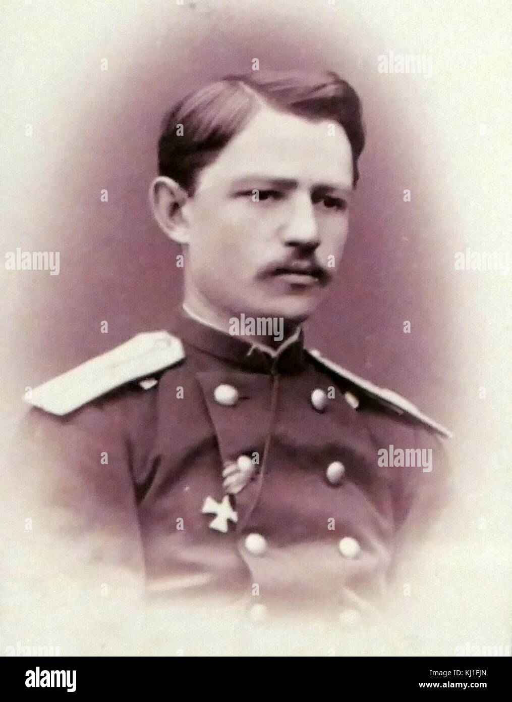 Dmitry L. Ivanov (1846 -1924) - ingeniero de minas, geólogo. Mientras estudiaba en la Universidad de Moscú en 1866, fue detenido en relación con el caso del intento de asesinato Karakozov DV del emperador Alexander II Foto de stock