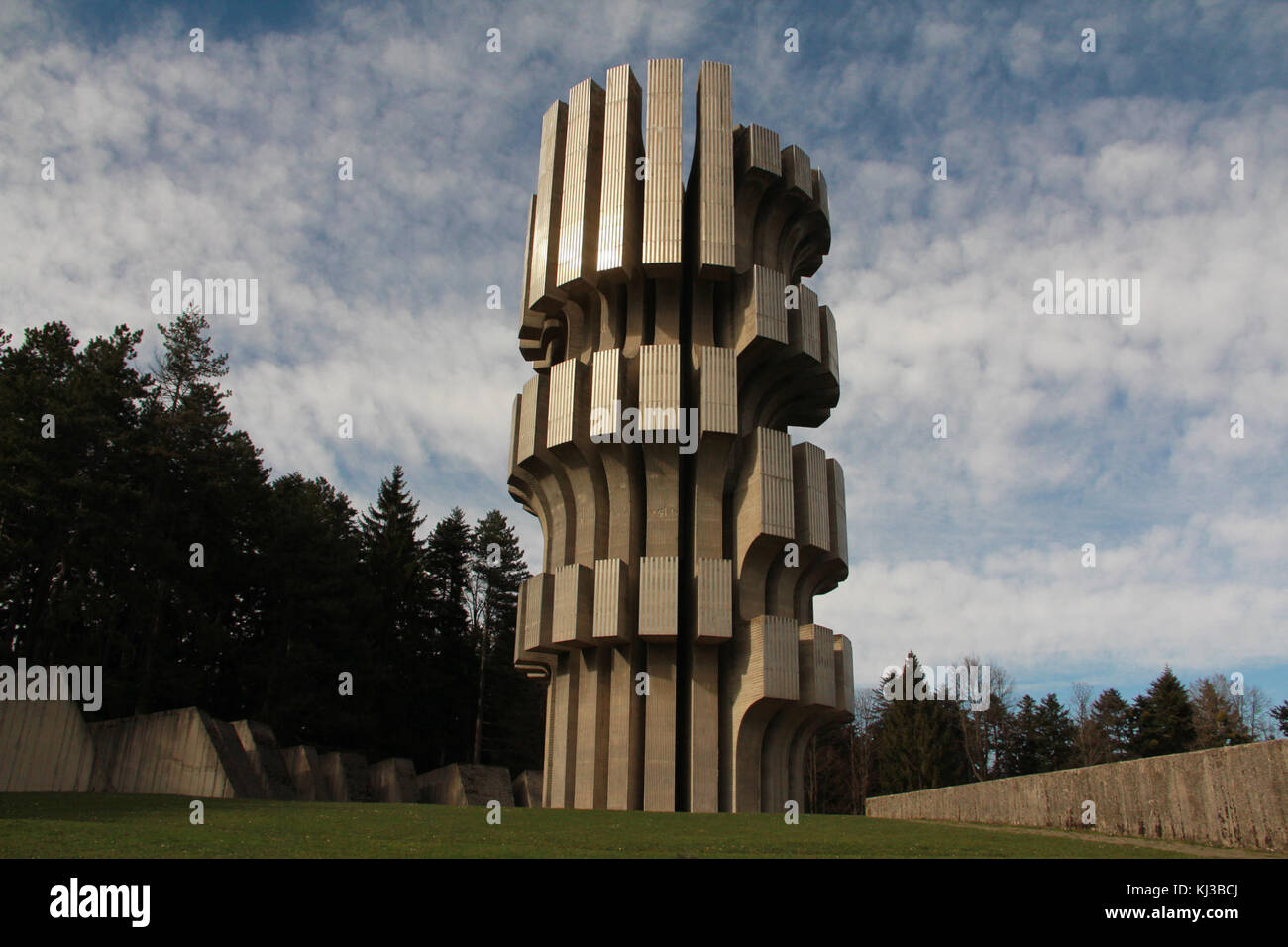 Monumento a la Revolución, Kozara Fotografía de stock Alamy