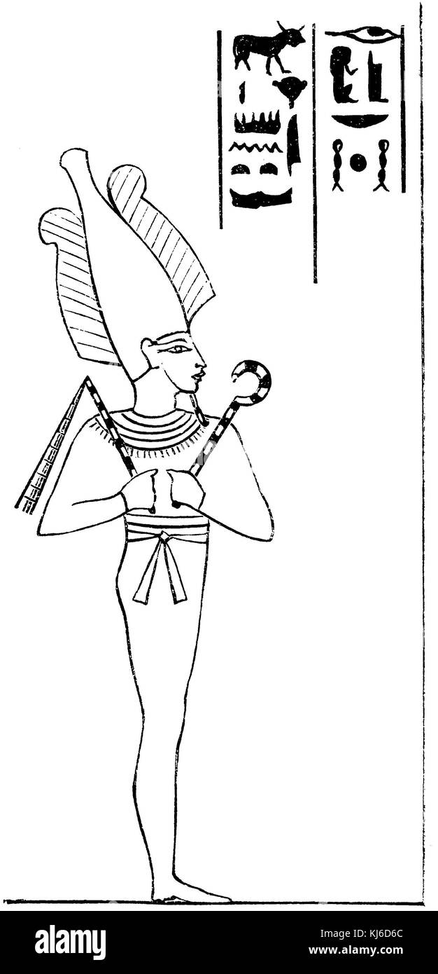 Osiris (Osiris) Foto de stock