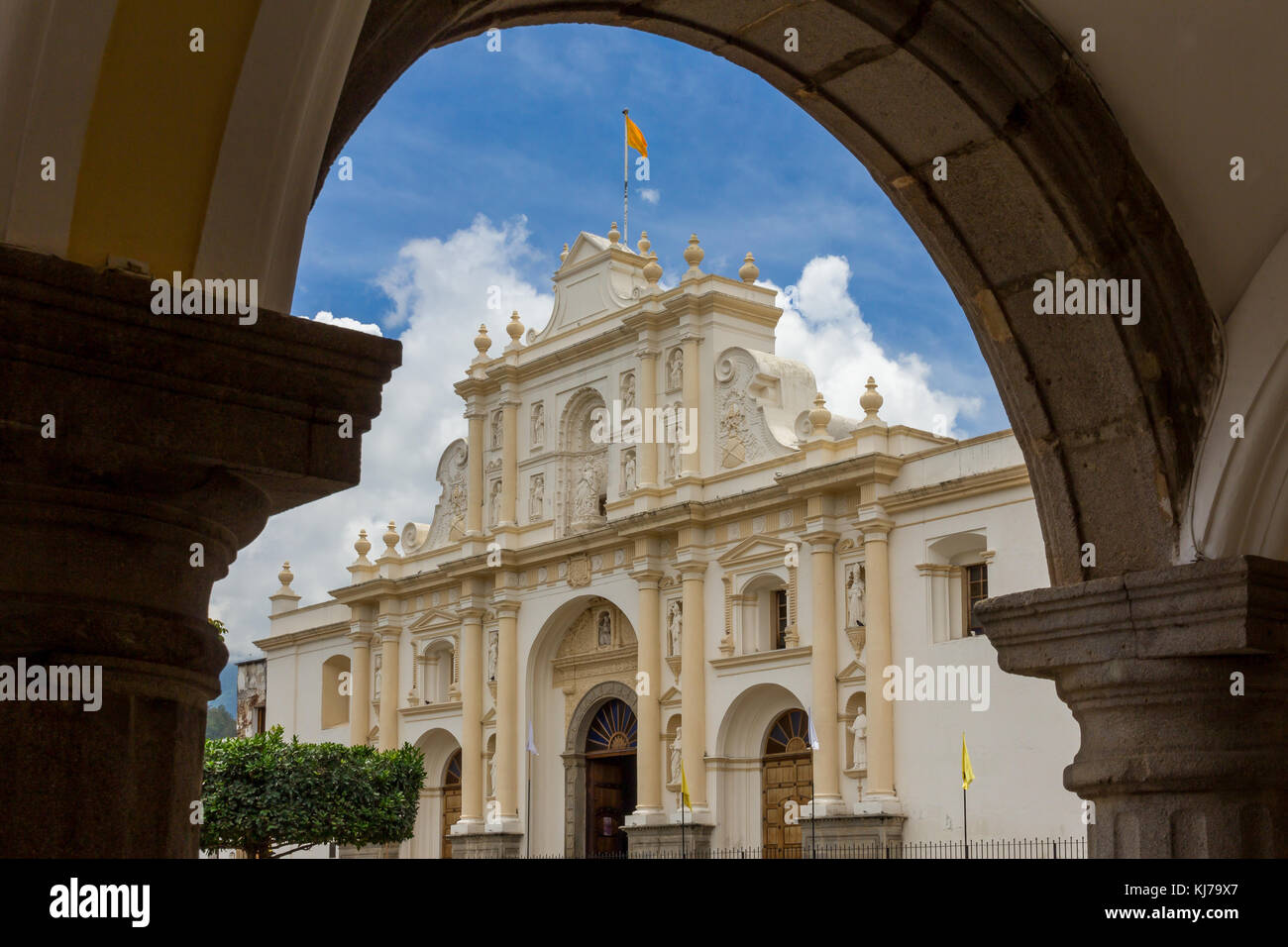 Catedral De San José | Antigua | Guatemala Foto de stock