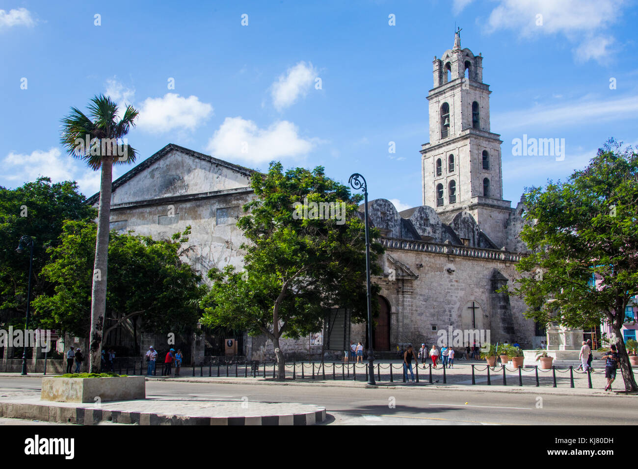 Basílica Menor de San Francisco de Asís, La Habana, Cuba Foto de stock