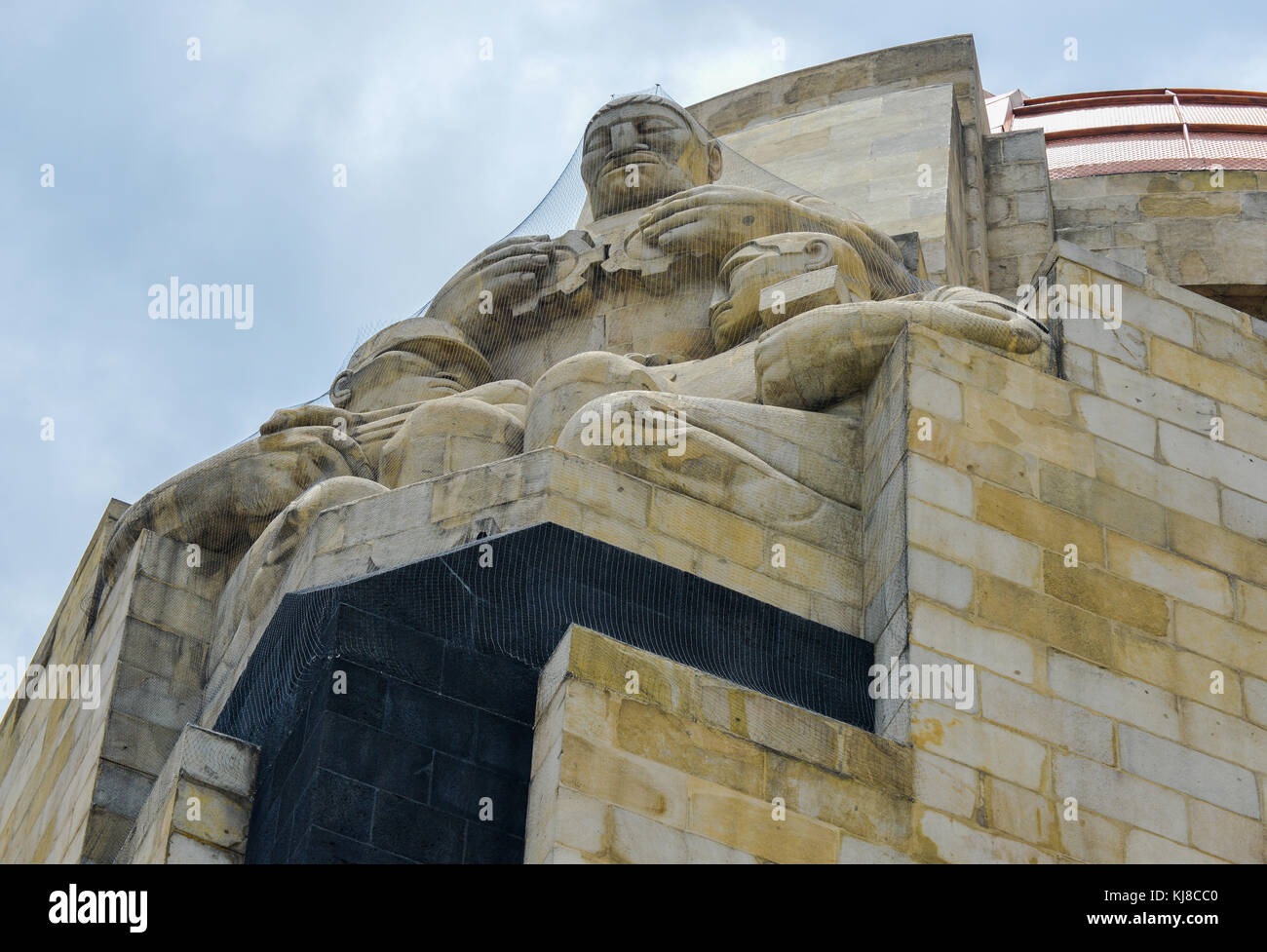 Las esculturas del monumento a la revolución mexicana (monumento a la revolución mexicana