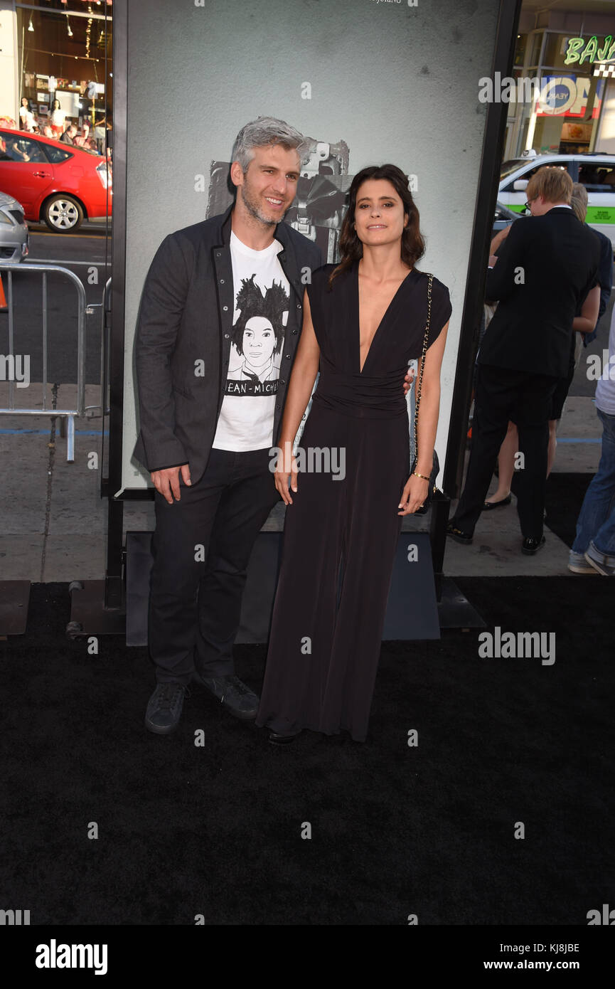 HOLLYWOOD, CA - 19 DE JULIO: Max Joseph, Priscila Joseph asiste al estreno  de \
