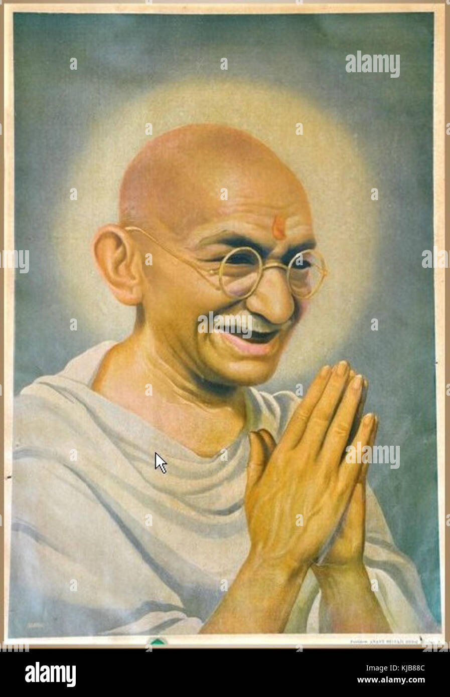 Gandhiji Foto de stock