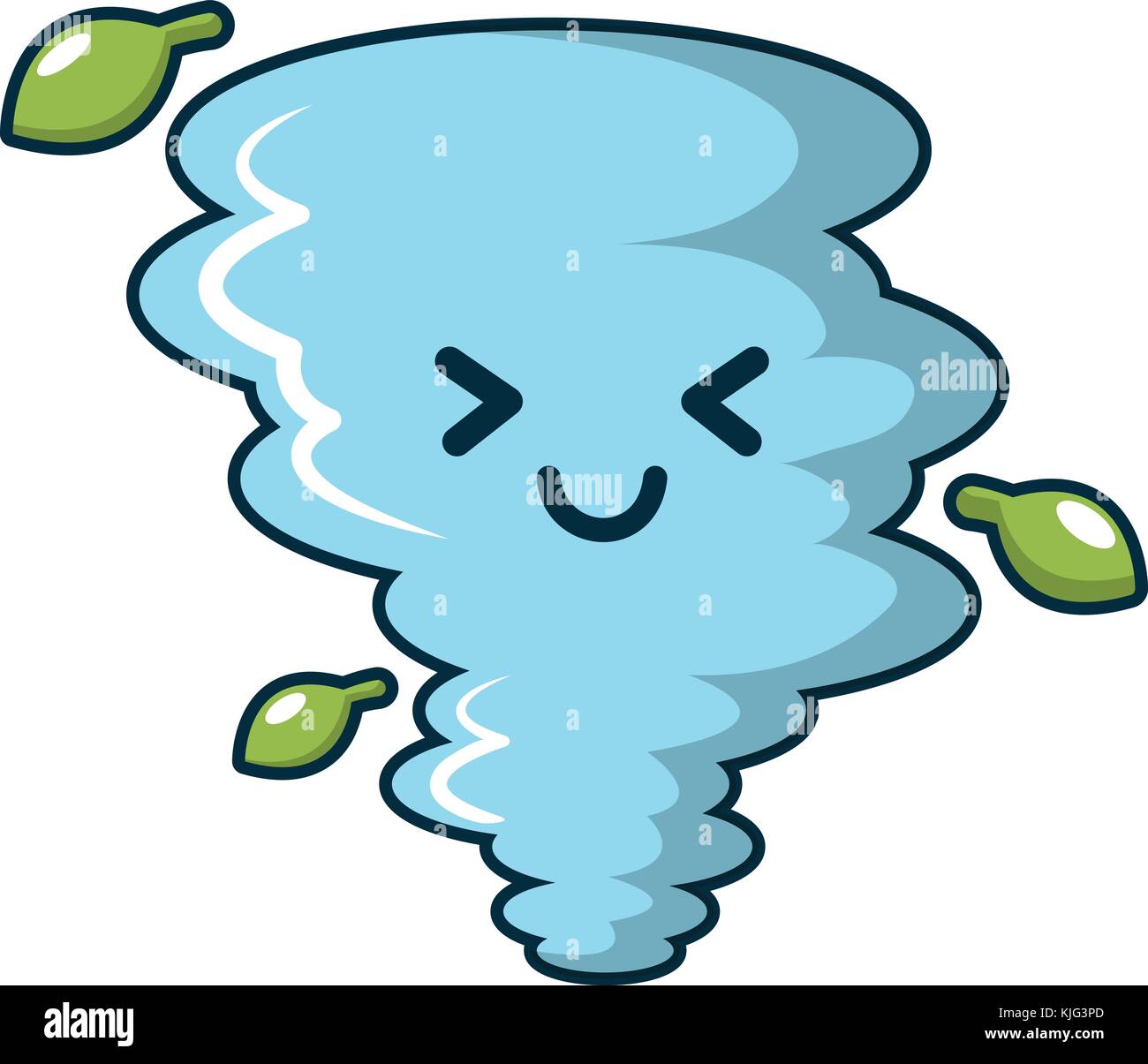 Icono del tornado, estilo de dibujos animados Imagen Vector de stock - Alamy
