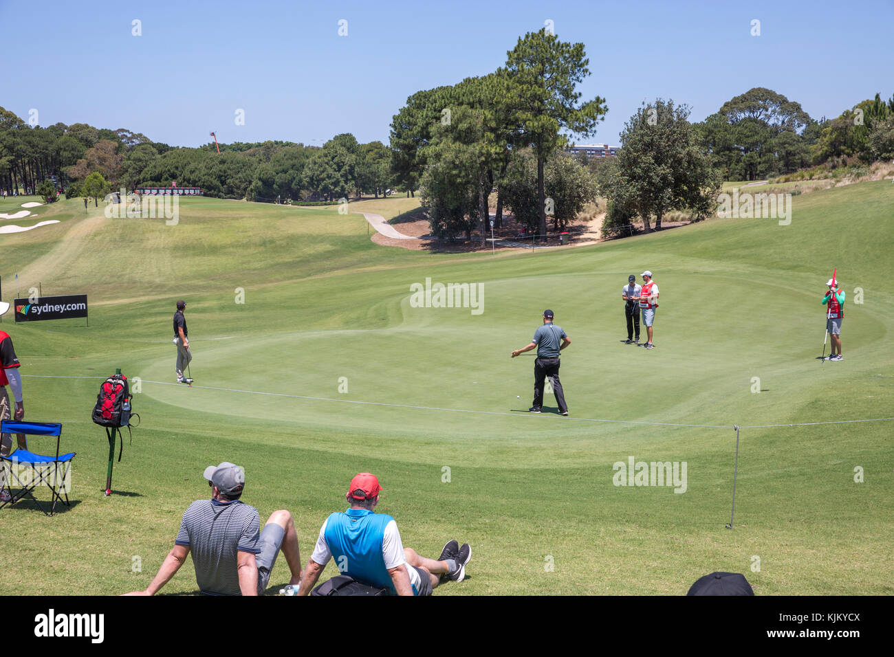 Emiratos Open de golf PGA de Australia en Sydney, Australia Foto de stock