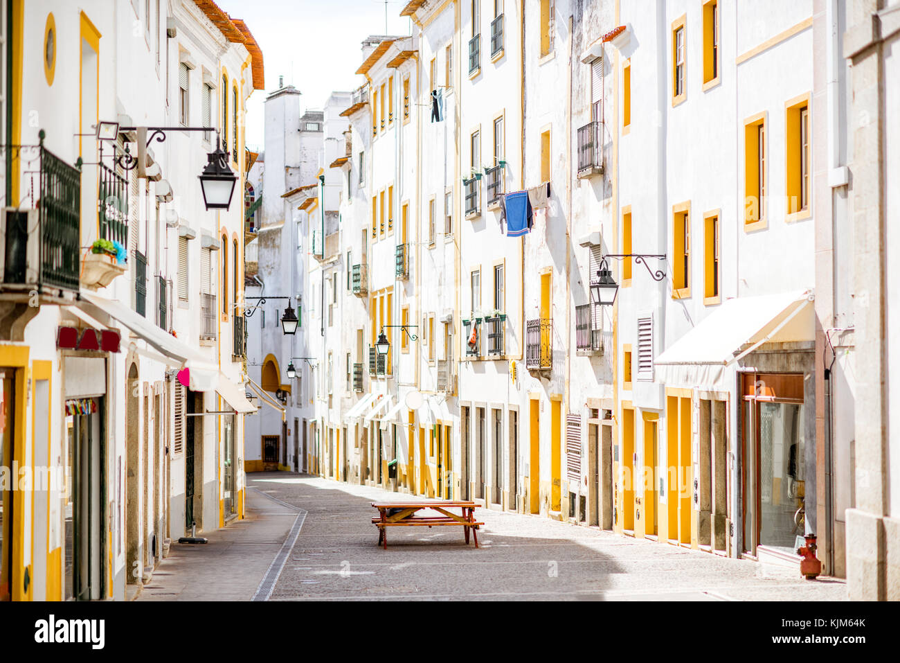 Antigua ciudad de Evora en portugal Fotografía de stock - Alamy