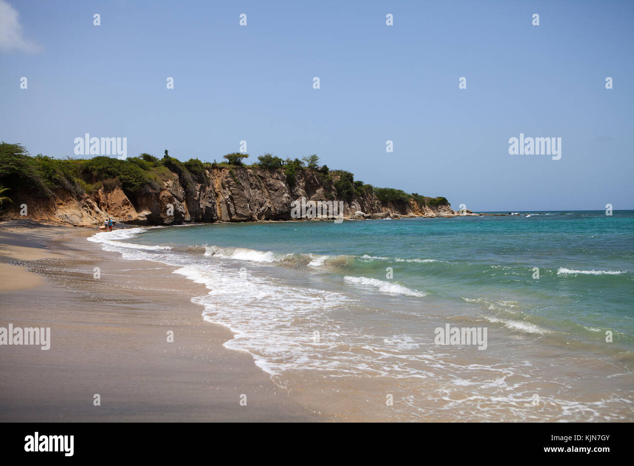 Playa Negra, Playa de arena negra, Vieques, Puerto Rico Fotografía de