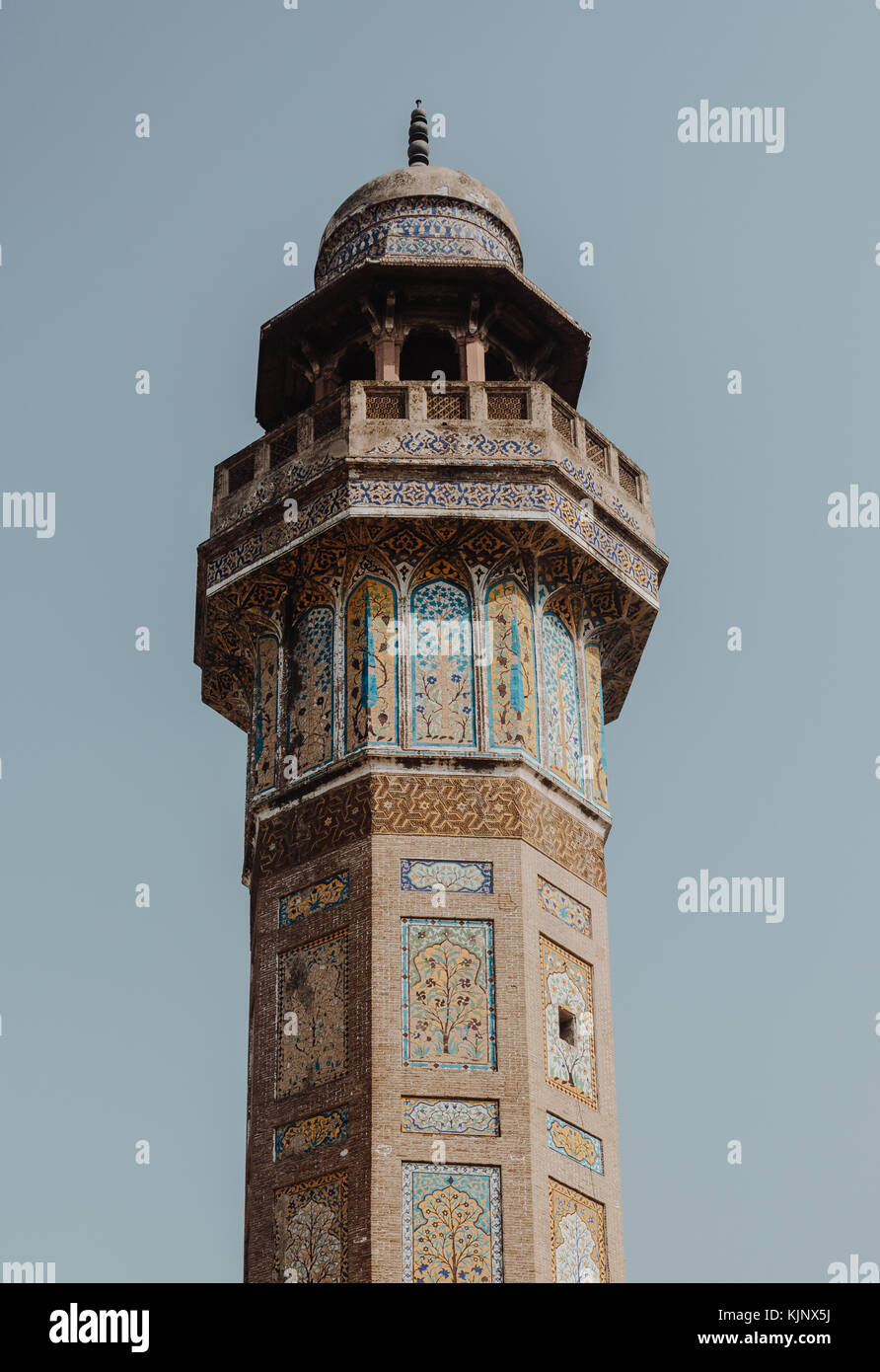 Mezquita de Wazir Khan, Lahore - Pakistán Foto de stock