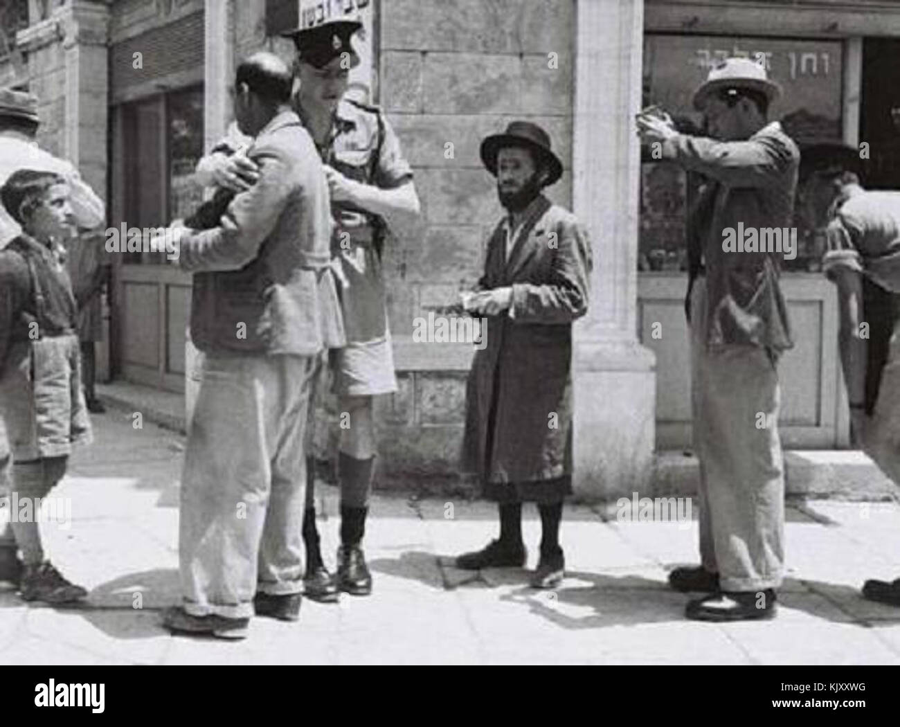 Mandato Británico de Palestina de 1947 Fotografía de stock Alamy