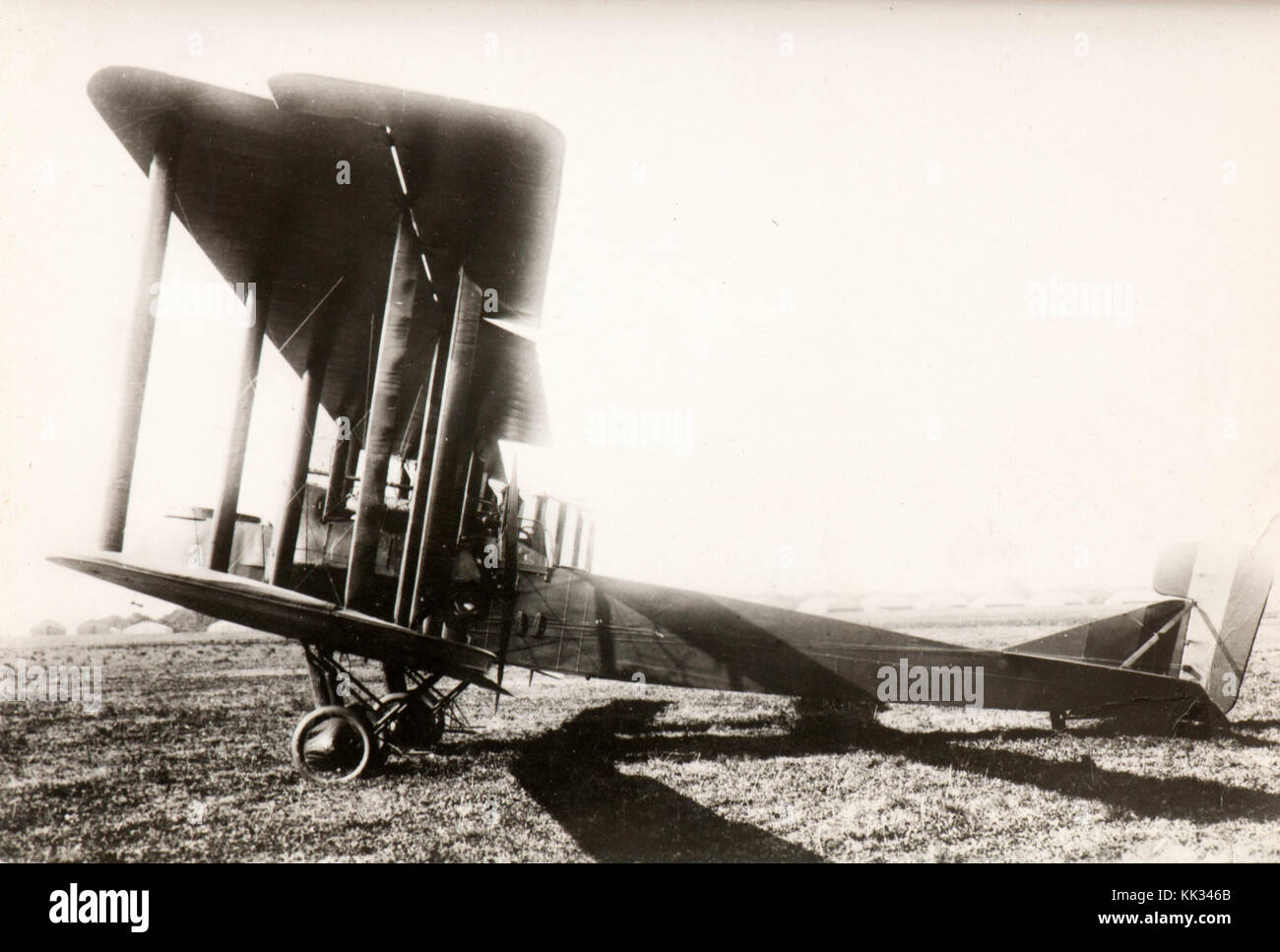 La noche bombardier Gotha G5 (1917) Foto de stock