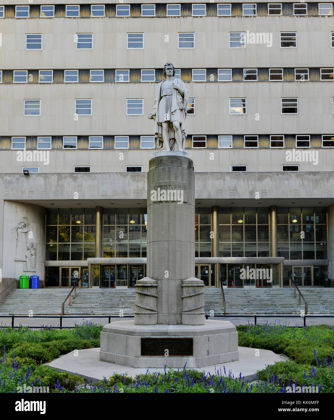 Edificio de la corte suprema del estado de nueva york fotografías e