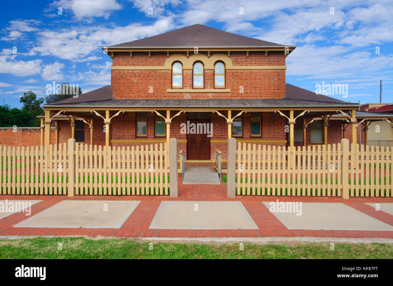 Court House, Wentworth, Nueva Gales del Sur (NSW), Australia Foto de stock