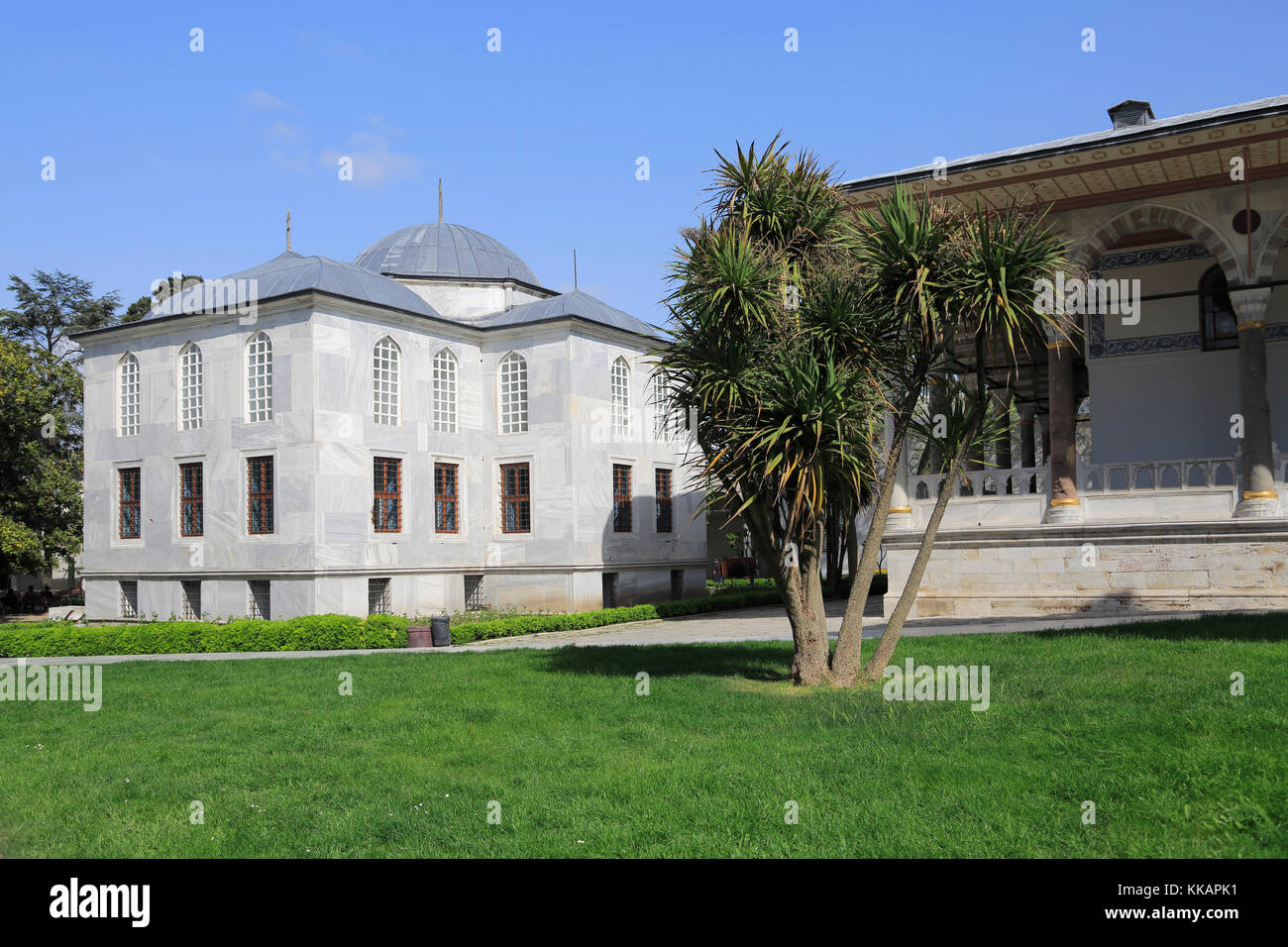 Biblioteca del Sultán Ahmed III, Museo del Palacio Topkapi, Patrimonio de la Humanidad de la UNESCO, Estambul, Turquía, Europa Foto de stock