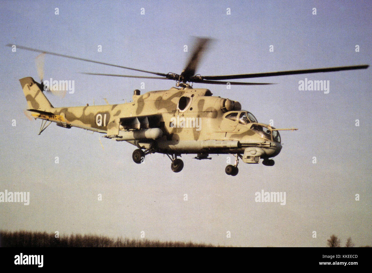 Mi-24P NTW 3 92 Foto de stock