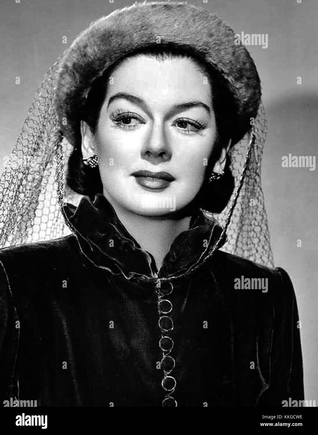 Rosalind Russell - 1950 Foto de stock