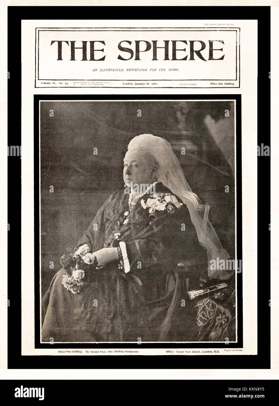 1901 La Esfera Memorial Edition Foto de stock