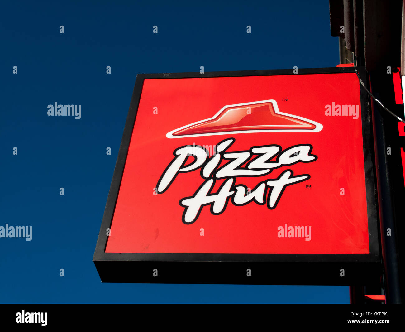 Cadena de restaurantes americanos pizza hut fotografías e imágenes de