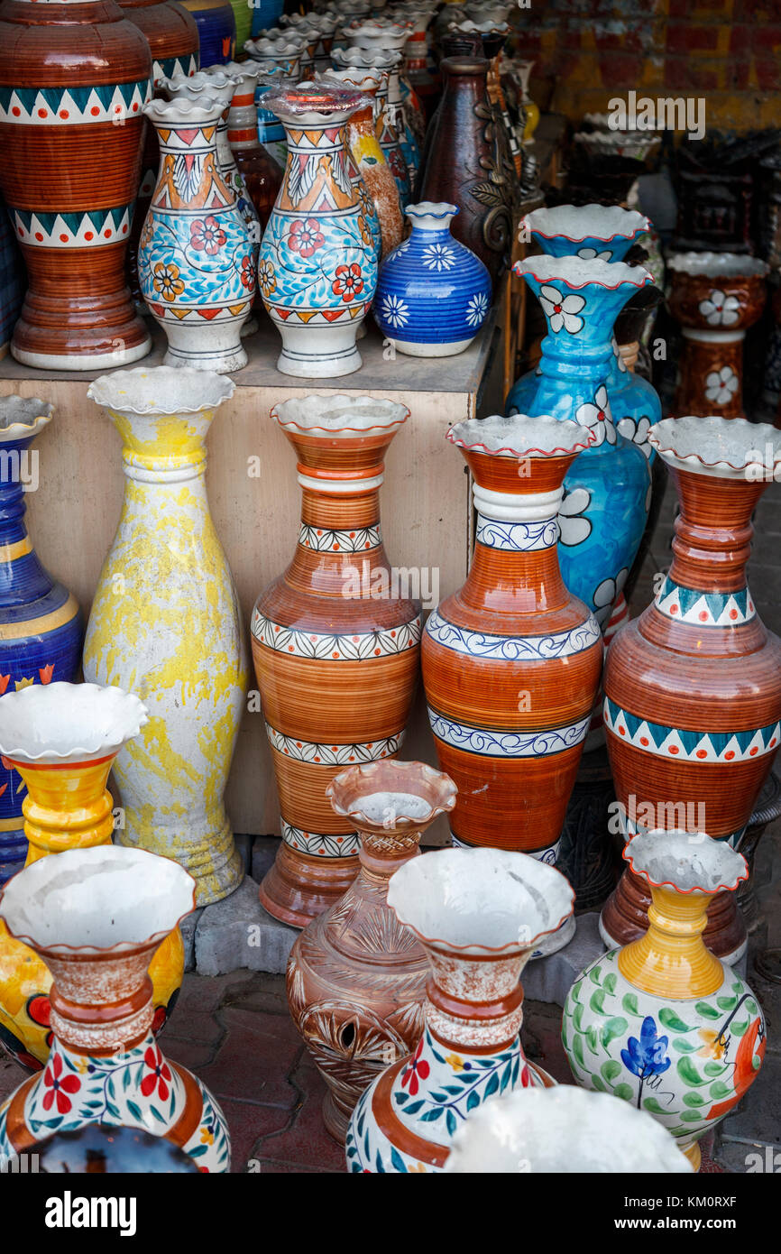 Cerámica en la pantalla para la venta como recuerdos turísticos en