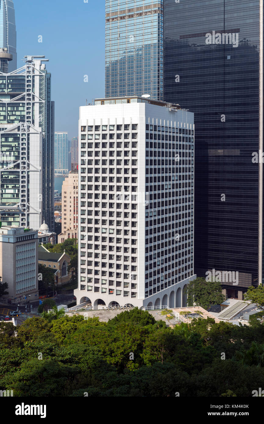 El Murray, a punto de abrir, el nuevo hotel de 5 estrellas en Hong Kong por Norman Foster. Foto de stock