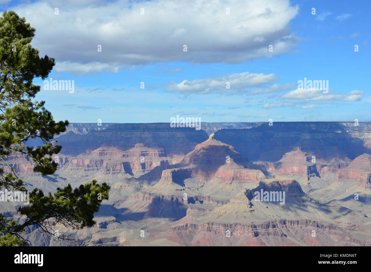 Una vista del Gran Cañón, Arizona, EE.UU. uno de la maravilla del mundo. Foto de stock
