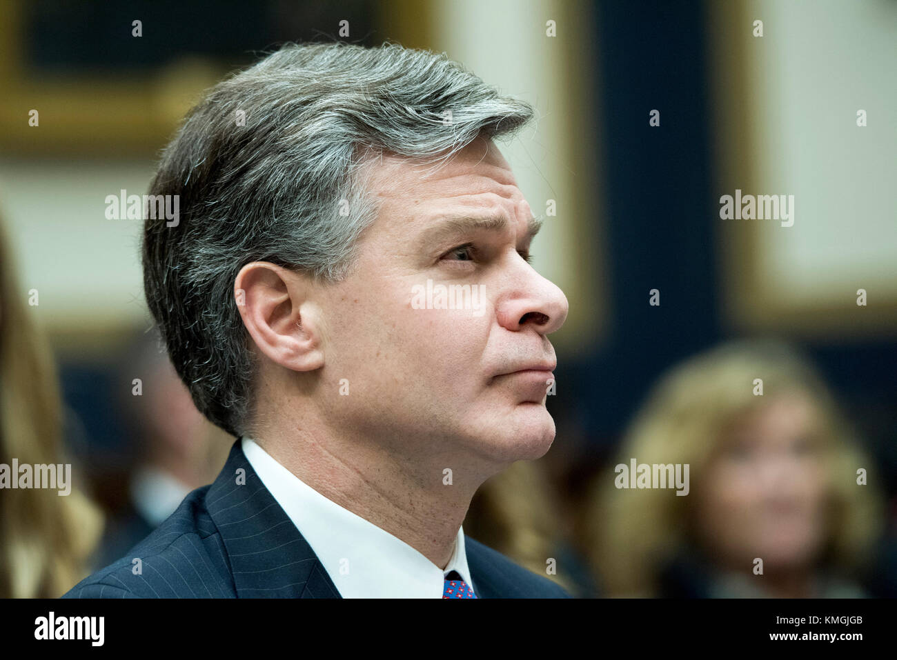 Director christopher wray fotografías e imágenes de alta resolución Alamy