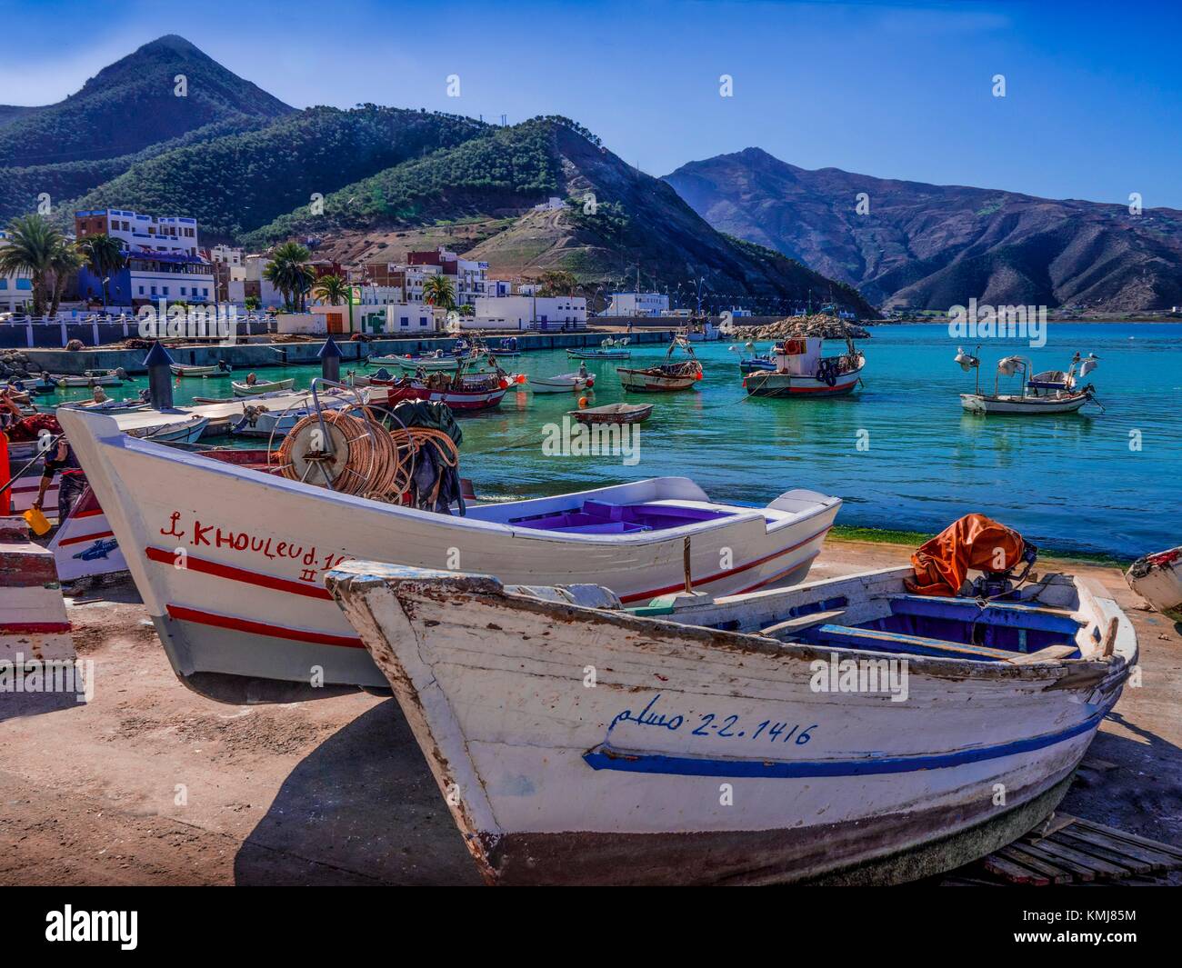 Marruecos, Seba, en la costa mediterránea. Foto de stock