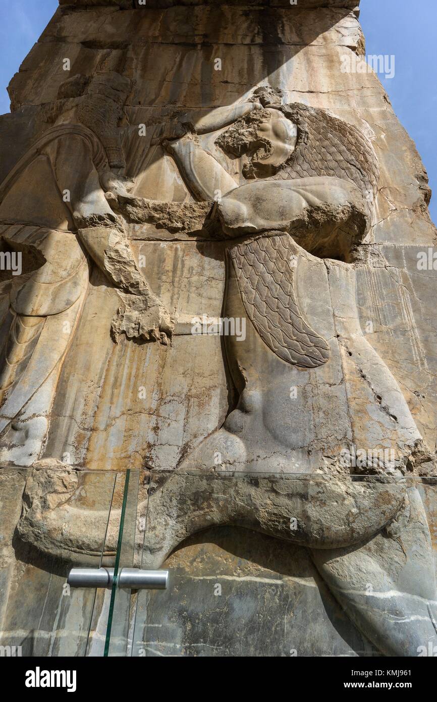 Ruinas de Persépolis. Provincia de Fars. Irán. Foto de stock