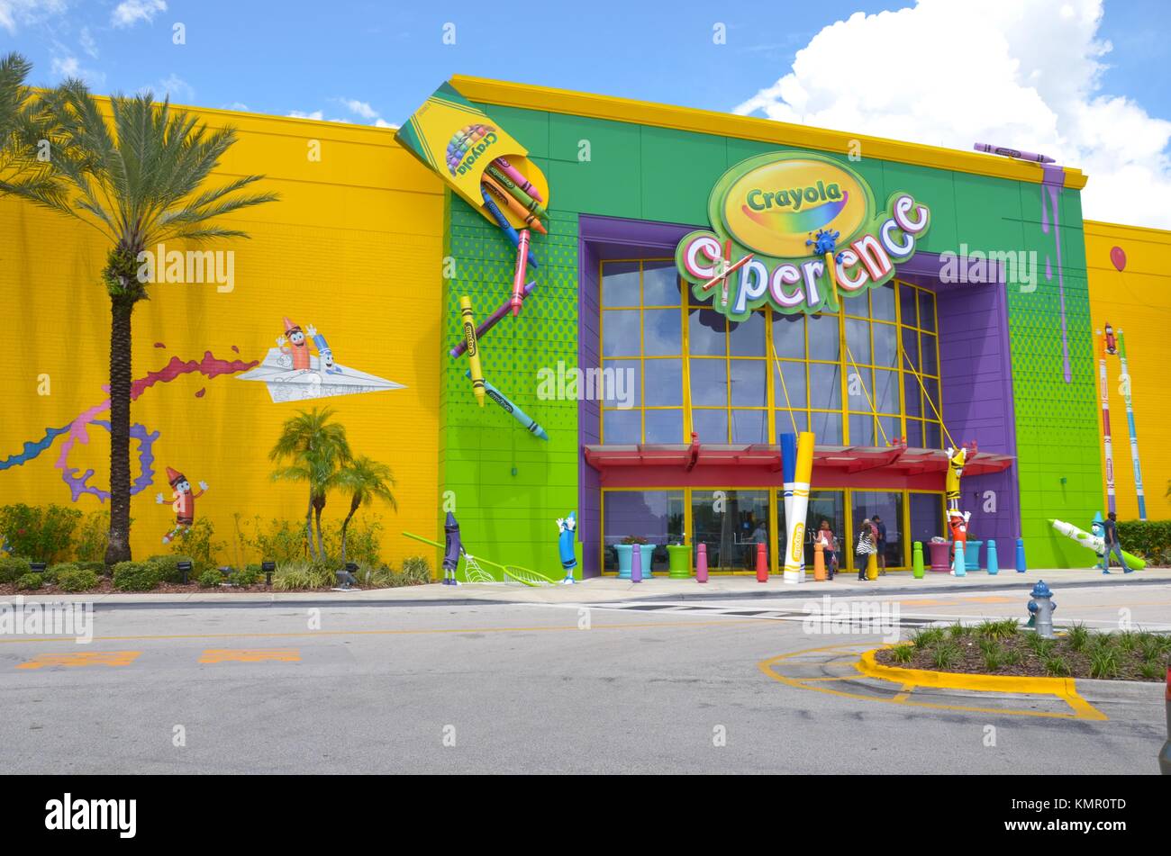 La experiencia Crayola Store al Florida Mall, Orlando, Florida, EE.UU