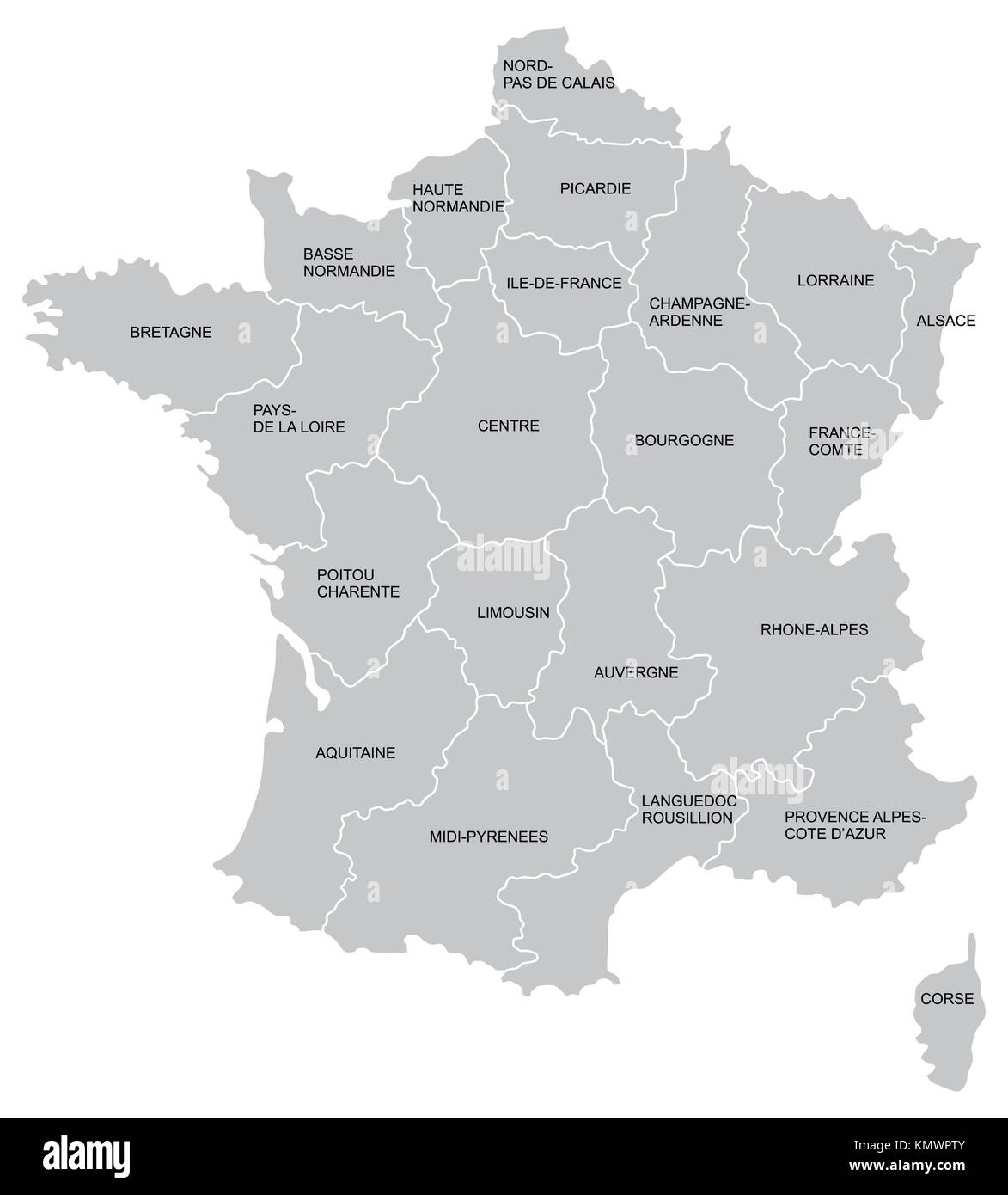 Mapa de francia con nombres fotografías e imágenes de alta resolución